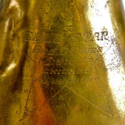 Geo C. Diver Music Co Gold Star Single French Horn, USA,  Lacquered Brass image 9