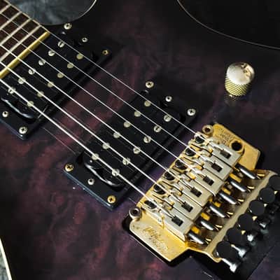 B.C. Rich Warlock-920JE - See Through Black Burst - VERY GOOD condition image 6