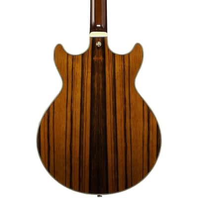 Ibanez Artcore Expressionist AM93ME-NT 6-String Semi-Hollow Body Electric Guitar with Macassar Ebony Fretboard, Right-Handed, Natural image 7