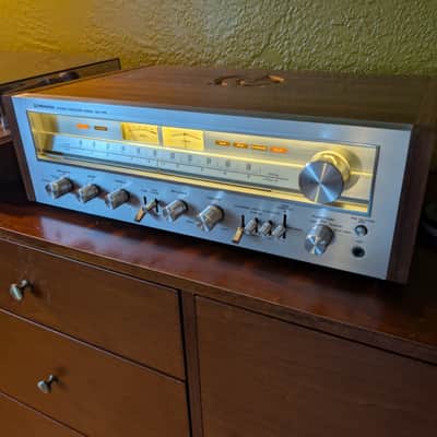 Pioneer SX-750 with Custom Walnut Veneered Case image 1