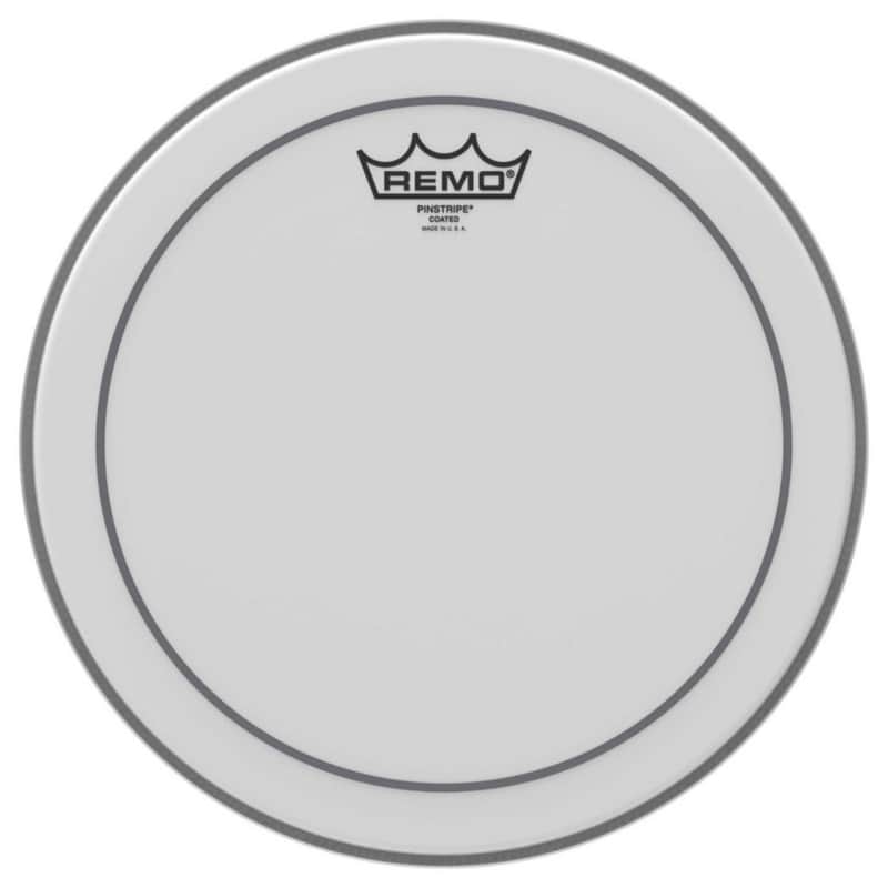 Remo PS-1122-00 Pinstripe Coated Bass Drum Head 22" - Coated White image 1