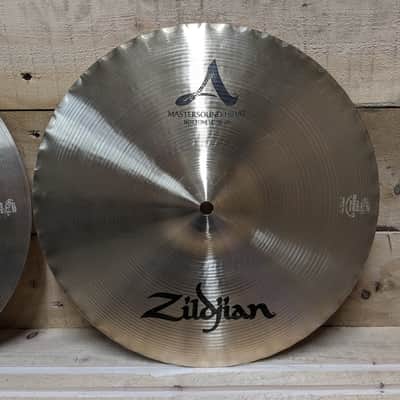 Zildjian 14" A Series Mastersound Hi-Hat Cymbals (Pair) 2013 - Present - Traditional image 9