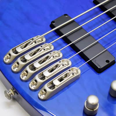 Ibanez BTB400QM-TB Standard 2001 - 2002 - Transparent Blue image 11