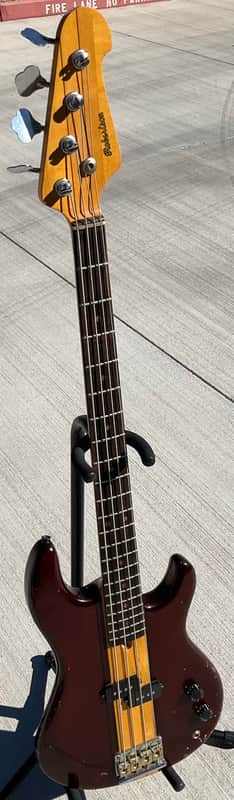 Robertson P Bass Neck-thru Japan Brass Nut 1970s MIJ image 1