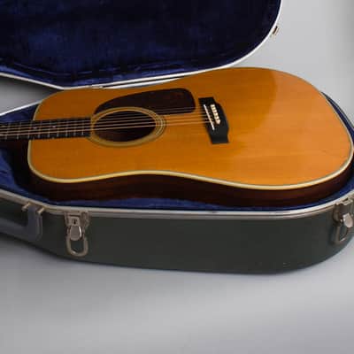 C. F. Martin  D-28 Flat Top Acoustic Guitar (1959), ser. #170569, molded blue plastic hard shell case. image 12