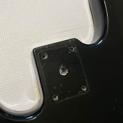 1980's Overseas Kramer Striker 700st Black 4 String Electric Bass Guitar Body image 11