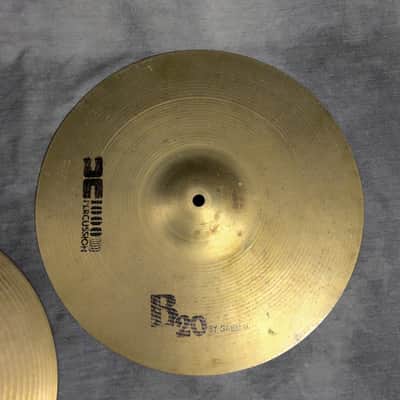 1980s Sabian B20 14" Hi-Hat Pair image 4