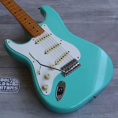 2022 Fender USA American Vintage II 1957 LH Left Handed Stratocaster (Sea Foam Green) image 1