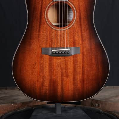 Bedell  Classic Folk Dreadnought Honduran Mahogany - Antique Burst - Antique Burst image 2