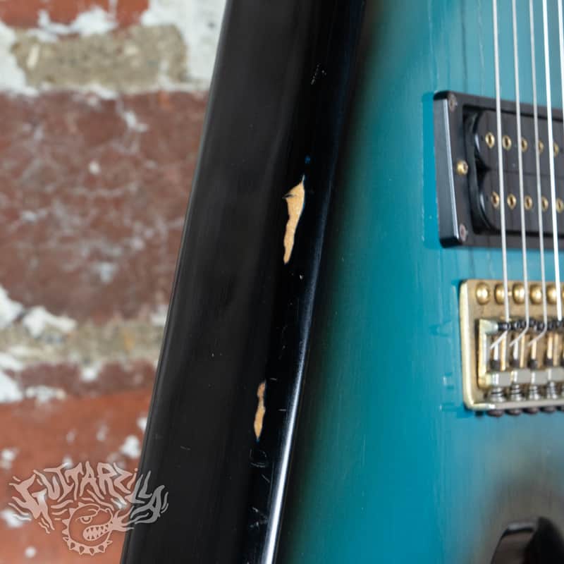 Aria Pro II XX Deluxe V 1982 Blue Black Sunburst MIJ Japan | Reverb