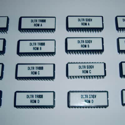 Custom Roland TR-505 Eprom Drumkit Set For The Emu Drumulator.
