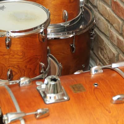 Yamaha Birch Custom Absolute - natural vintage 5pc drumset image 16