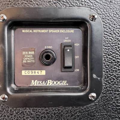 Mesa Boogie “Diesel” 2x10 Bass Cab Late 80s-90s - Black Tolex image 7