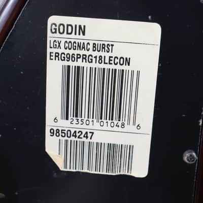 Godin LGX 1998 - Cognac Burst Electric / Acoustic Transducer Guitar W/ Original Hardshell Case! image 13