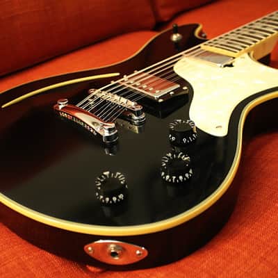 2004 Schecter Diamond Series TSH-12 Electric Guitar in Gloss Black image 3