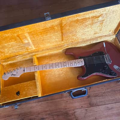 Greco SE Stratocaster Owned By Elliot Easton 1980 - Dakota Red Left Handed OHSC image 24