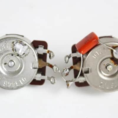 1987 Fender Stratocaster Plus Deluxe Strat Pots Potentiometers 1990s USA Strat image 2