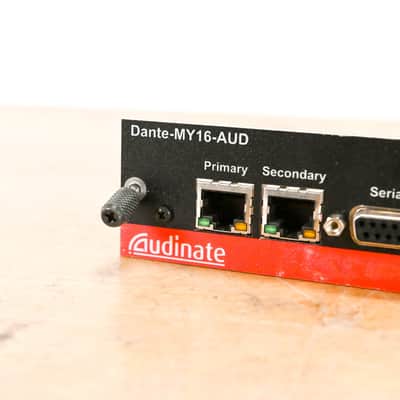 Audinate Dante-MY16-AUD 16-Channel Dante Network I/O Card CG013QB