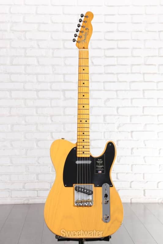 Fender American Vintage II 1951 Telecaster Electric Guitar - Butterscotch Blonde (TeleAV251BBd2) image 1