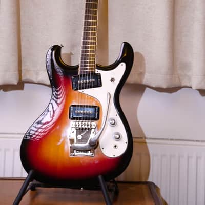 Mosrite The Ventures 1965 Mark I Reissue Made in Japan MIJ Vintage Guitar Sunburst image 1