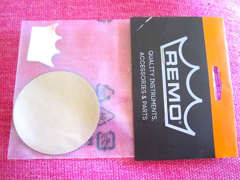 Remo Bass Drum Head Falam Slam Patch - NOS image 1