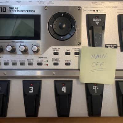 Boss GT-10 Guitar Effects Processor - NON-FUNCTIONING / FOR PARTS image 3