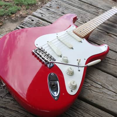 Fender Eric Clapton Artist Series Stratocaster with Lace Sensor Pickups 1988 - 2000 - Torino Red image 7