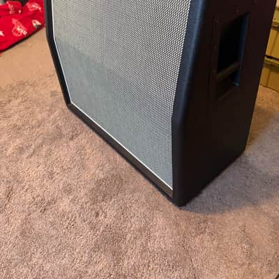 Mojotone Brand New (2026) Mojotone British Style 4x12 Slant Guitar Cabinet 2026 - Black Levant Tolex; Salt & Pepper Grill Clothe, image 3