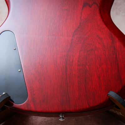 GIBSON USA Custom Shop Special Order M2M SG Custom "Cranberry + Ebony" (2024) image 17