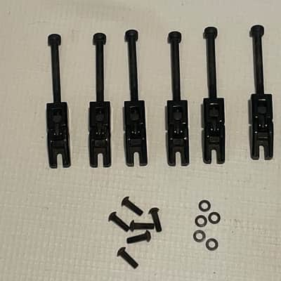 1990's Era Japan Ibanez RG Series Black Original Edge Complete String Saddle Set of 6