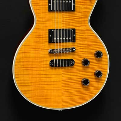 Dean - USA - Cadillac - Flame Top - Trans Amber - w/OHSC - Call for Best Price !!! image 1