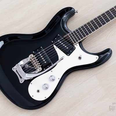 1988 Mosrite Ventures Model VMG-900 ‘65 Vintage Reissue Black w/ Case, Japan Kurokumo image 1