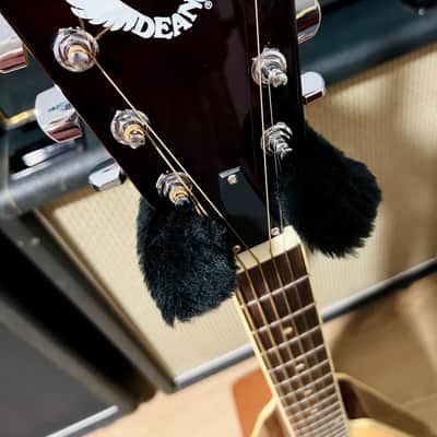 Dean V-Acoustic Flying V Acoustic Guitar Natural image 5