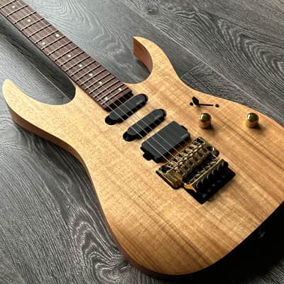 2021 Ibanez RG6PKAG Koa Top & EMG's Reb Beach Vibes image 7