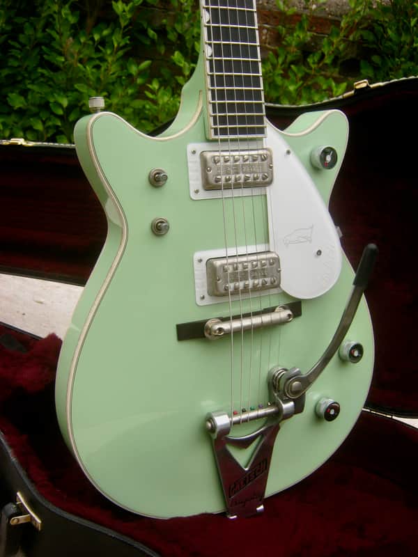 ✮ULTRA RARE✮ 2015 Gretsch G-6134 Double Cut PENGUIN Limited Edition ✮ BROADWAY JADE✮1 of 25✮Jet image 1