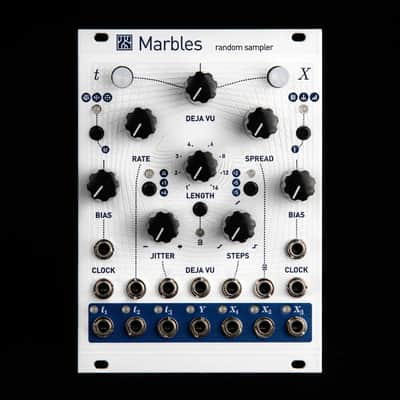 Mutable Instruments Marbles Eurorack Random Sampler Synth Clone Module (White Textured Magpie) image 1