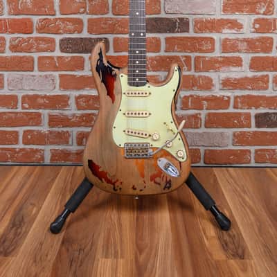 Fender Custom Shop Rory Gallagher Signature Stratocaster 3-Color Sunburst Relic 2007 w/OHSC image 4