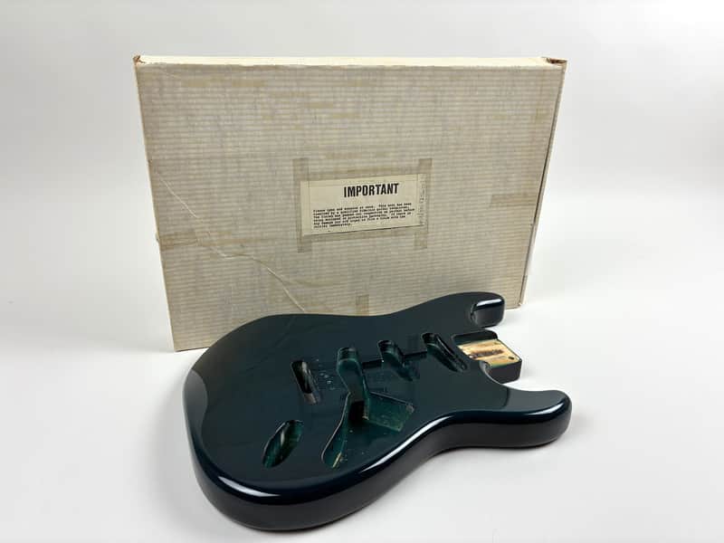DiMarzio Strat Body – Trans Green w/ Box 80s image 1