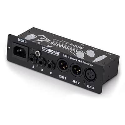 ROCKBOARD MOD 3 V2 All-in-One TRS & XLR Patchbay für Vocalists und Acoustic Players image 1