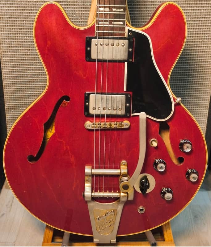 Gibson Es-345 Stereo 1966 Cherry Red image 1