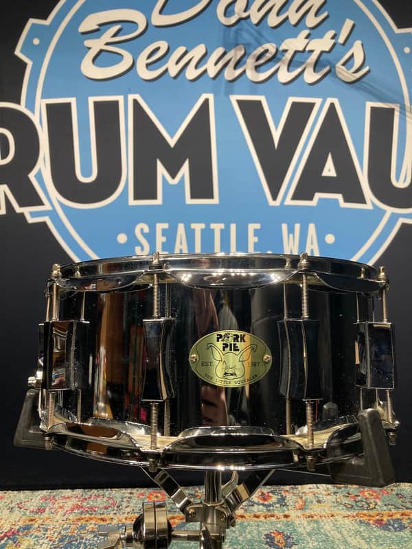 Pork Pie - PP6X14LSS Little Squealer 6x14" Steel Snare Drum, Chrome image 1