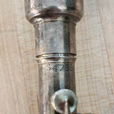 Bettoney Silva-Bet Orchestral pair Clarinets 1925 - Silver Plated image 6