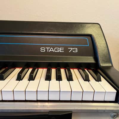 Rhodes Mark V Stage 73 73-Key Electric Piano 1984 Black image 9