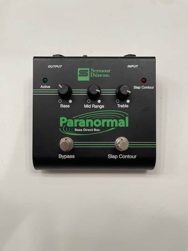 Seymour Duncan SFX-06 Paranormal Bass Equalizer Direct Box Guitar Effect Pedal image 1