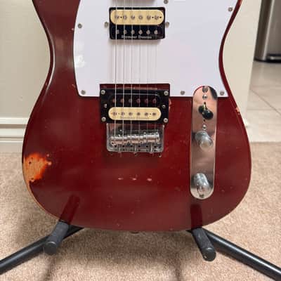 MJT Telecaster Cherry Nitro Telecaster Partscaster Telegibson image 2
