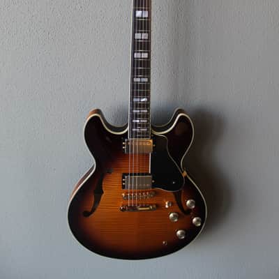 Brand New Yamaha SA2200 Semi-Hollow Electric Guitar - Brown Sunburst image 1