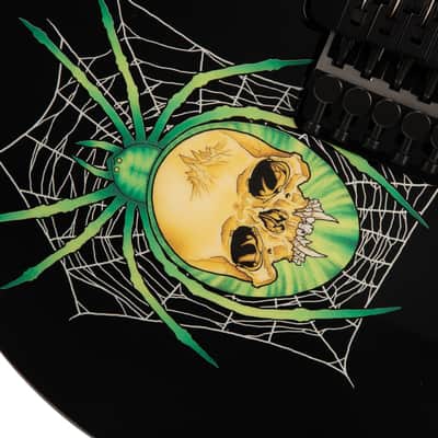 ESP 30th Anniversary KH-3 Spider Electric Guitar - Black With Spider Graphic image 11