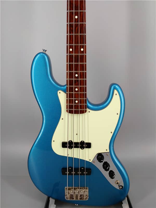 rare Seymour Duncan DJ200 mij esp made jazz bass lake placid blue