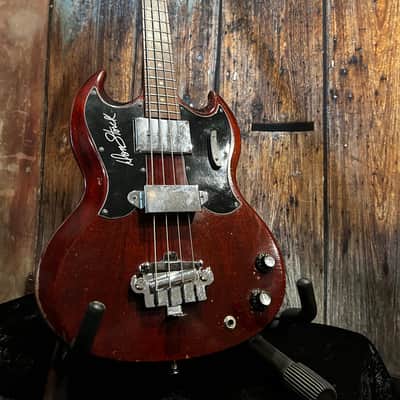 Gibson EB-0 Short Scale Bass 1967 - Cherry - Don Storck Custom image 1