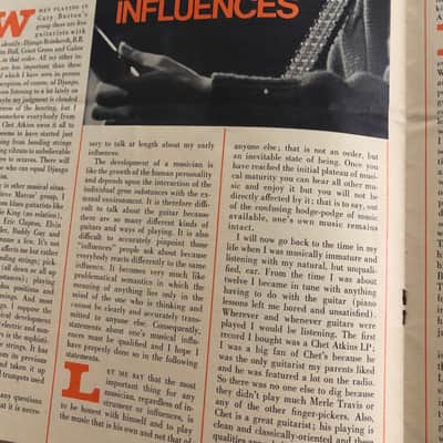 1968 Gibson Gazette Volume 8 No 2. Les Paul Reintroduction of Standard and Custom Rare Vintage image 6